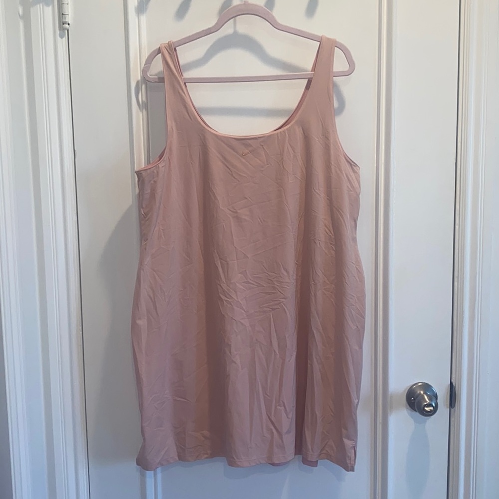 Baby pink NIKE tennis dress